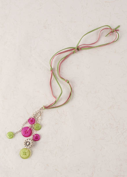 Long Cluster Necklace
