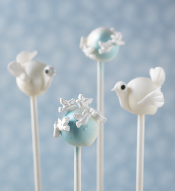Dove Cake Pops
