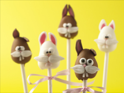 Easter Bunny Cake Pops