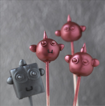 Robot Cake Pops