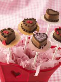 Valentine Chocolate Cake Pops