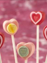 Valentine Loveheart Cake Pops