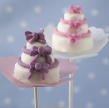 Wedding Cake Cake Pops