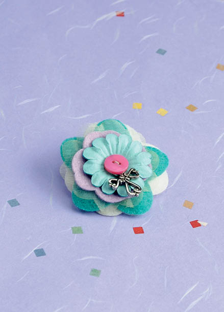 Bluebell Brooch