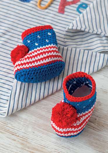 Stars and Stripes Booties