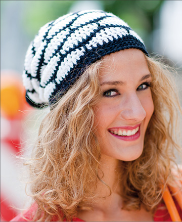 Chic Black and White Beanie