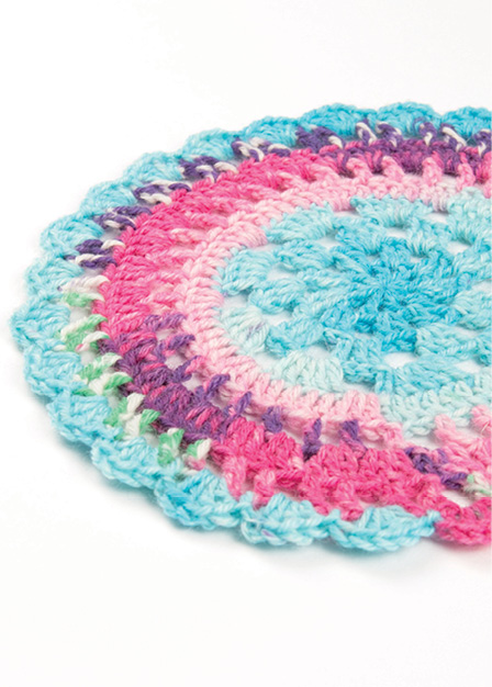 Sock Yarn Mandala