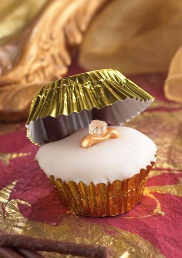 Engagement Ring Cupcakes