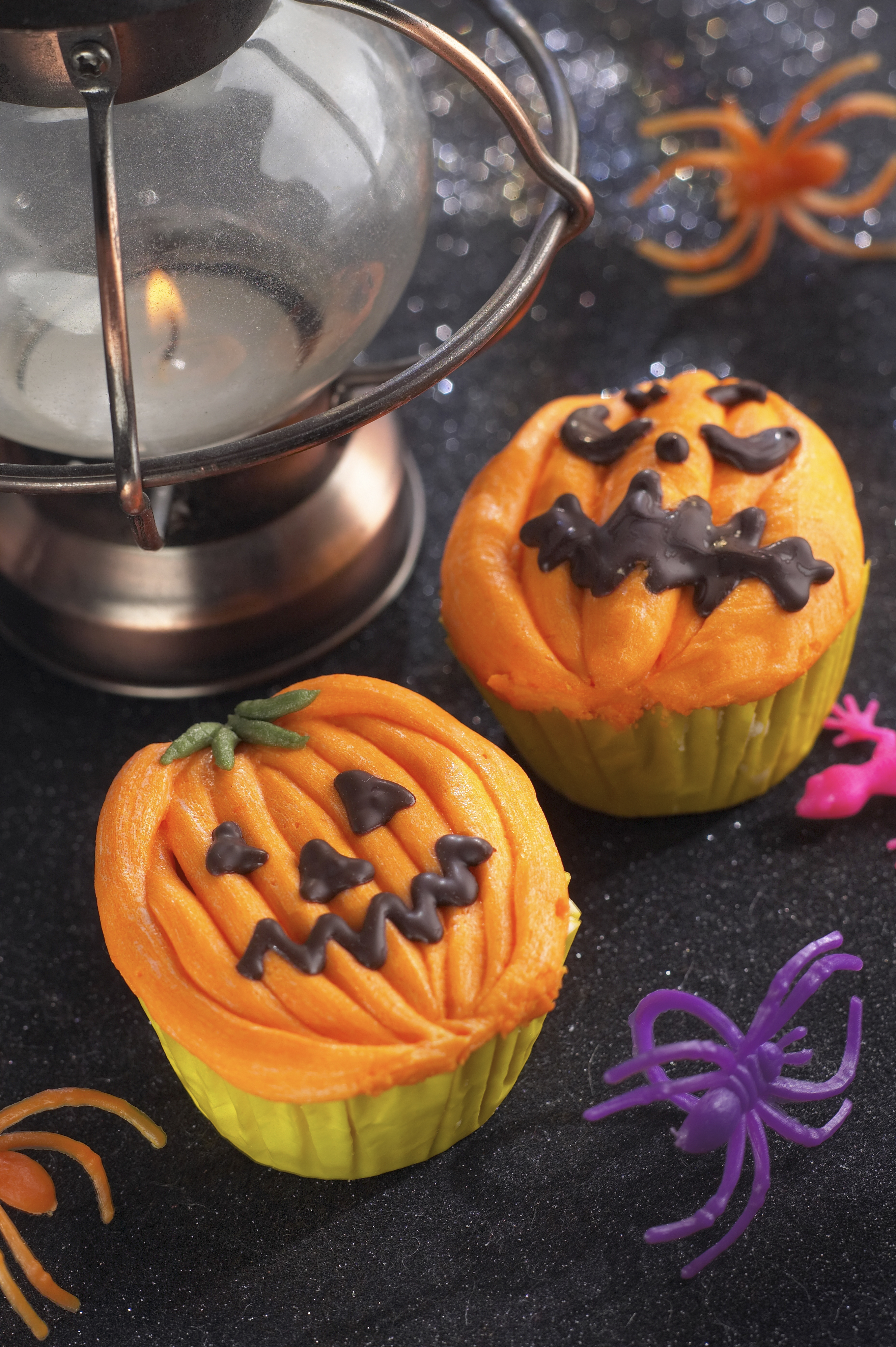 Halloween Pumpkin Cupcakes