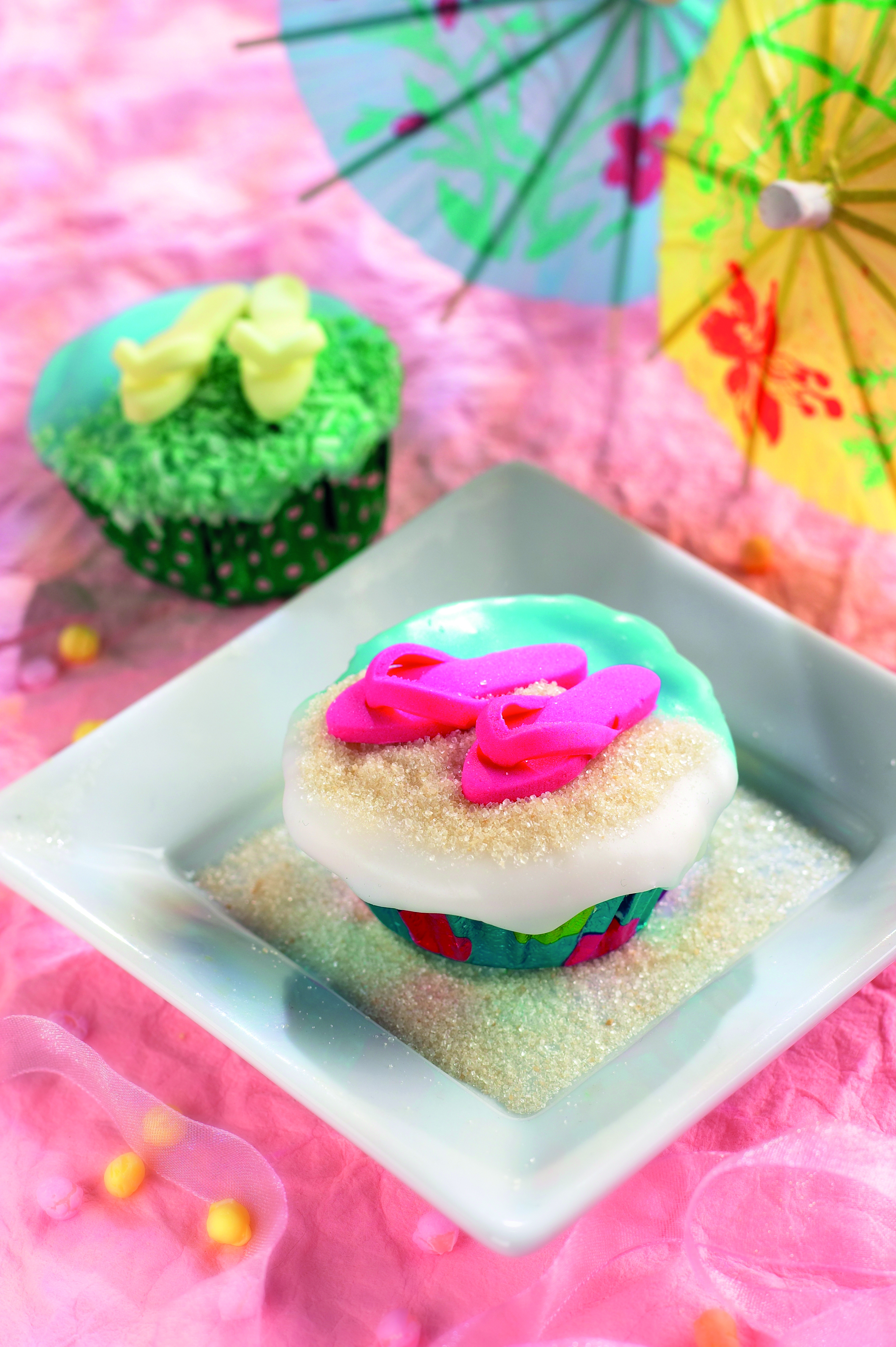 Life's a Beach Cupcakes