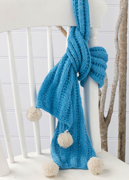 Pompom Scarf