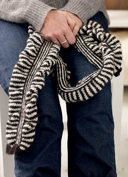 Zebra Razzle Scarf