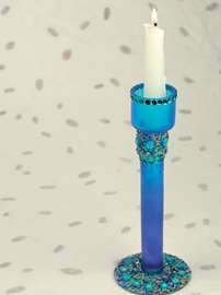 Encrusted Candle