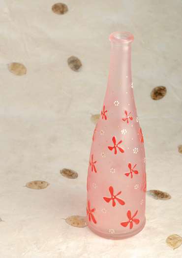 Pink Posy Bottle