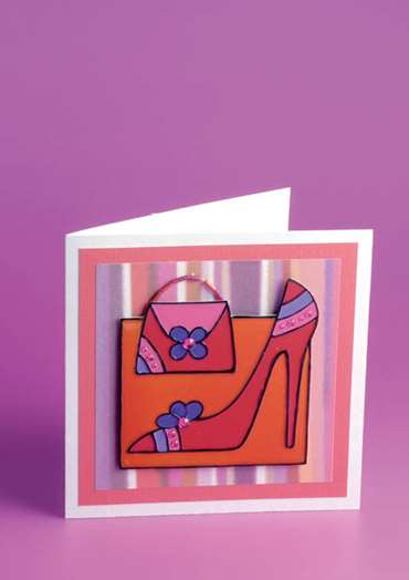 Sophisticated Shoe Card