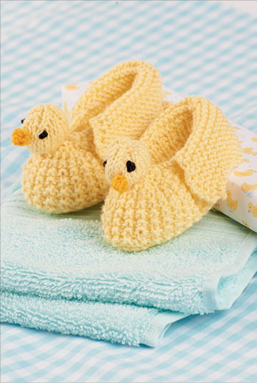 Duckling Bootees