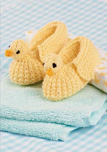 Duckling Bootees