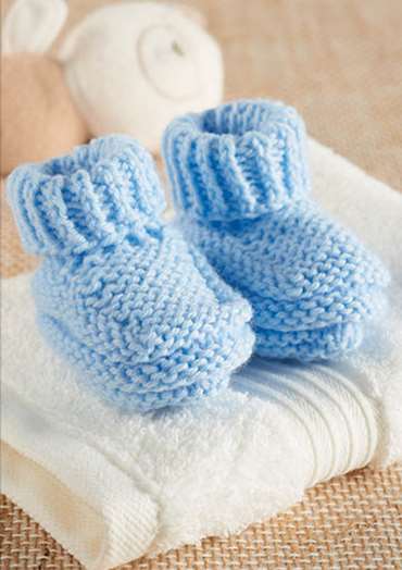 Simply Blue Bootees