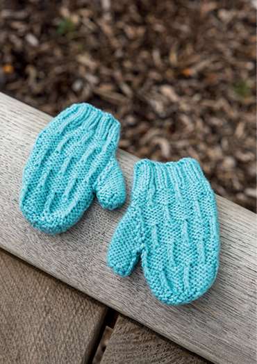 Dashes Baby Mitts