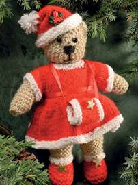 Holly Christmas Bear