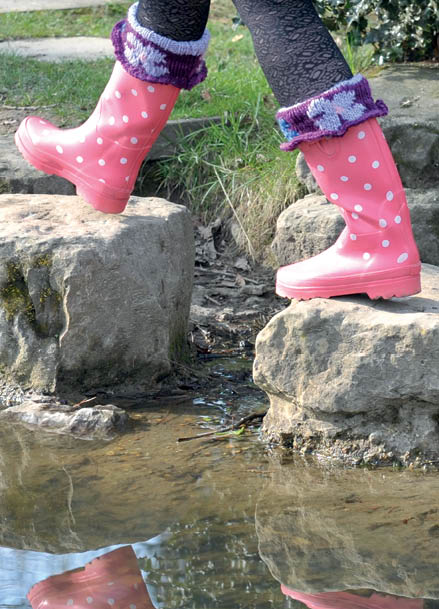 Boots in Bloom Boot Cuffs