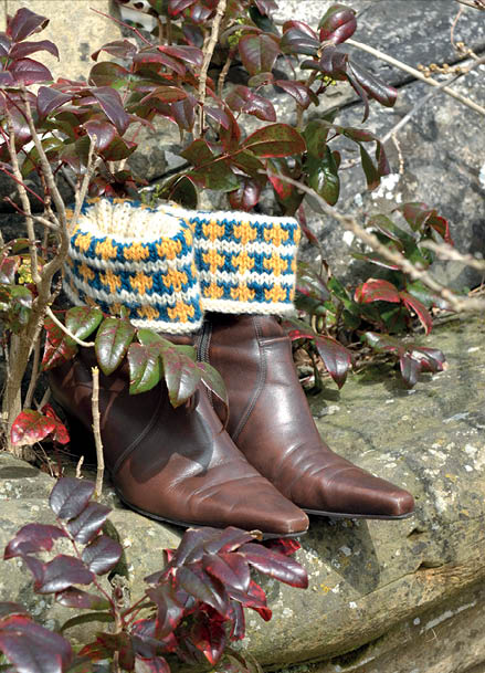 Fair Isle Boot Cuffs