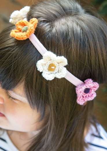 Flossie Flower Headband