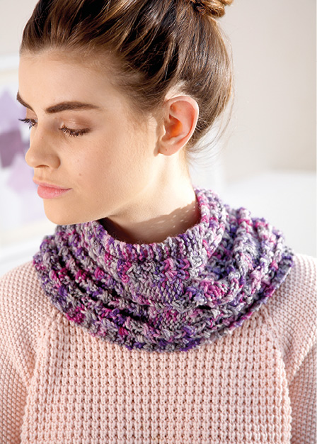Purple Mist Snood