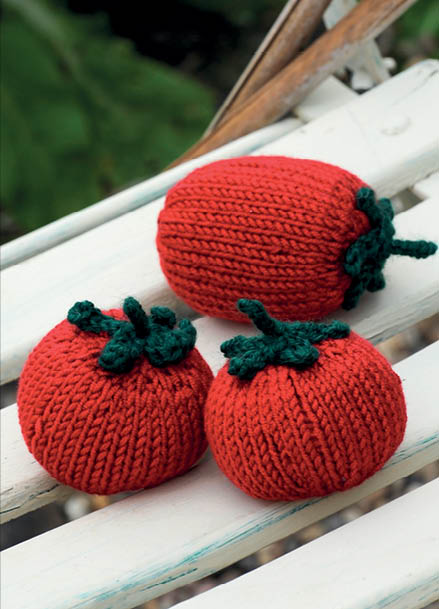PATTERN Mini Knitted Tomato