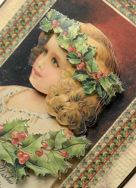 Holly Christmas Card