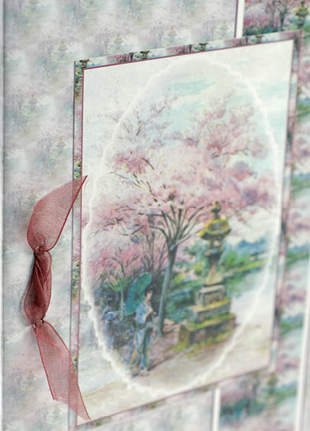 Oriental Cherry Tree Card