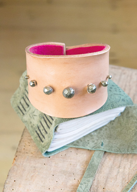 Cuff with Natural Polish