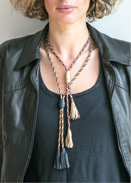Lariat Tassel Necklace