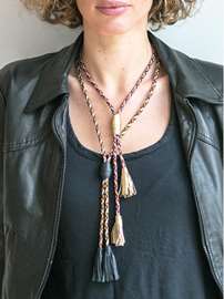 Lariat Tassel Necklace