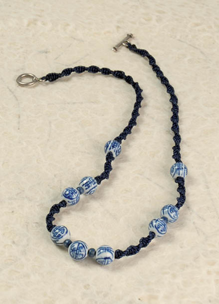 China Blue Necklace