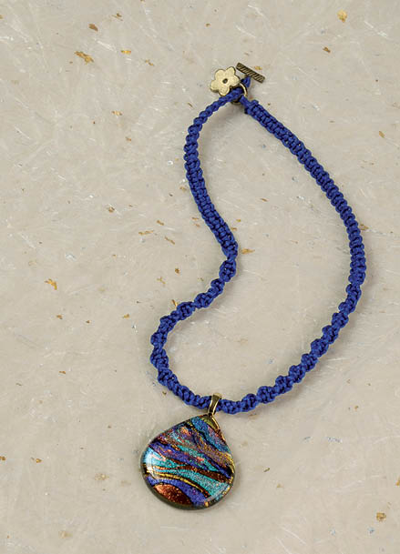 Dichroic Glass Pendant