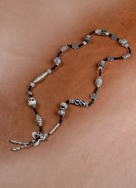 Loop and Tassel Lariat