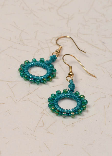 Sea-Green Earrings
