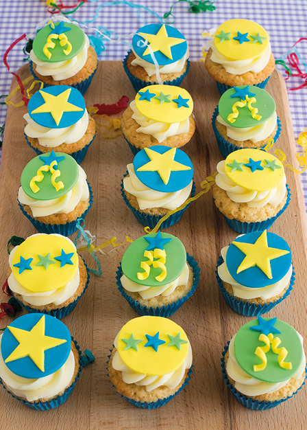 Birthday Boy Cupcakes