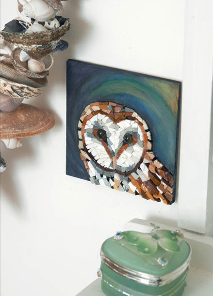 Owl Mosaic