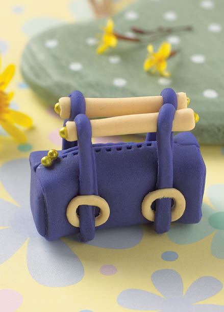 Purple Square Bag