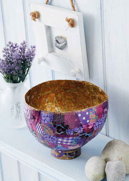 Papier-mache Bowl