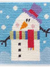 Needlepoint Snowman