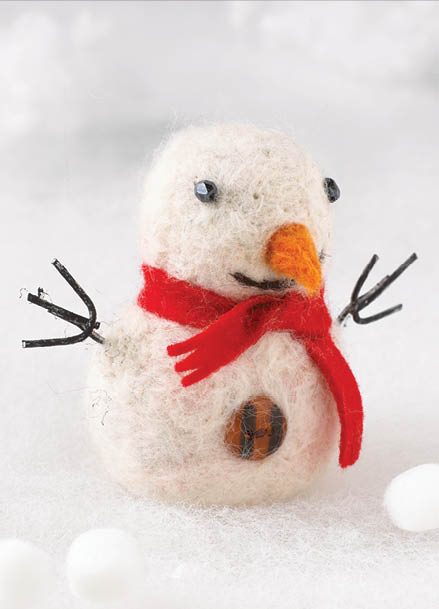 Feltie the Snowman