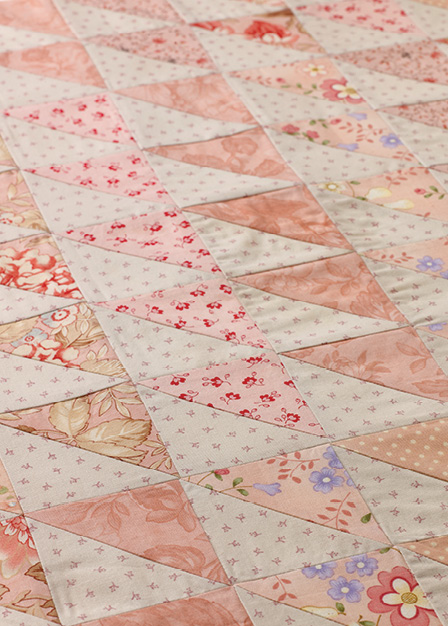 Half-square Triangle Quilt