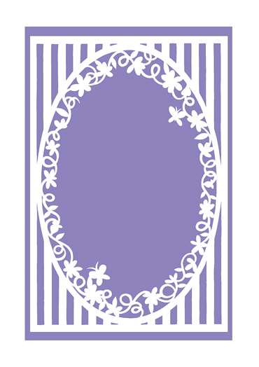 Papercur Frame Floral Picture Frame Papercut
