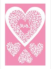Lovehearts Papercuts