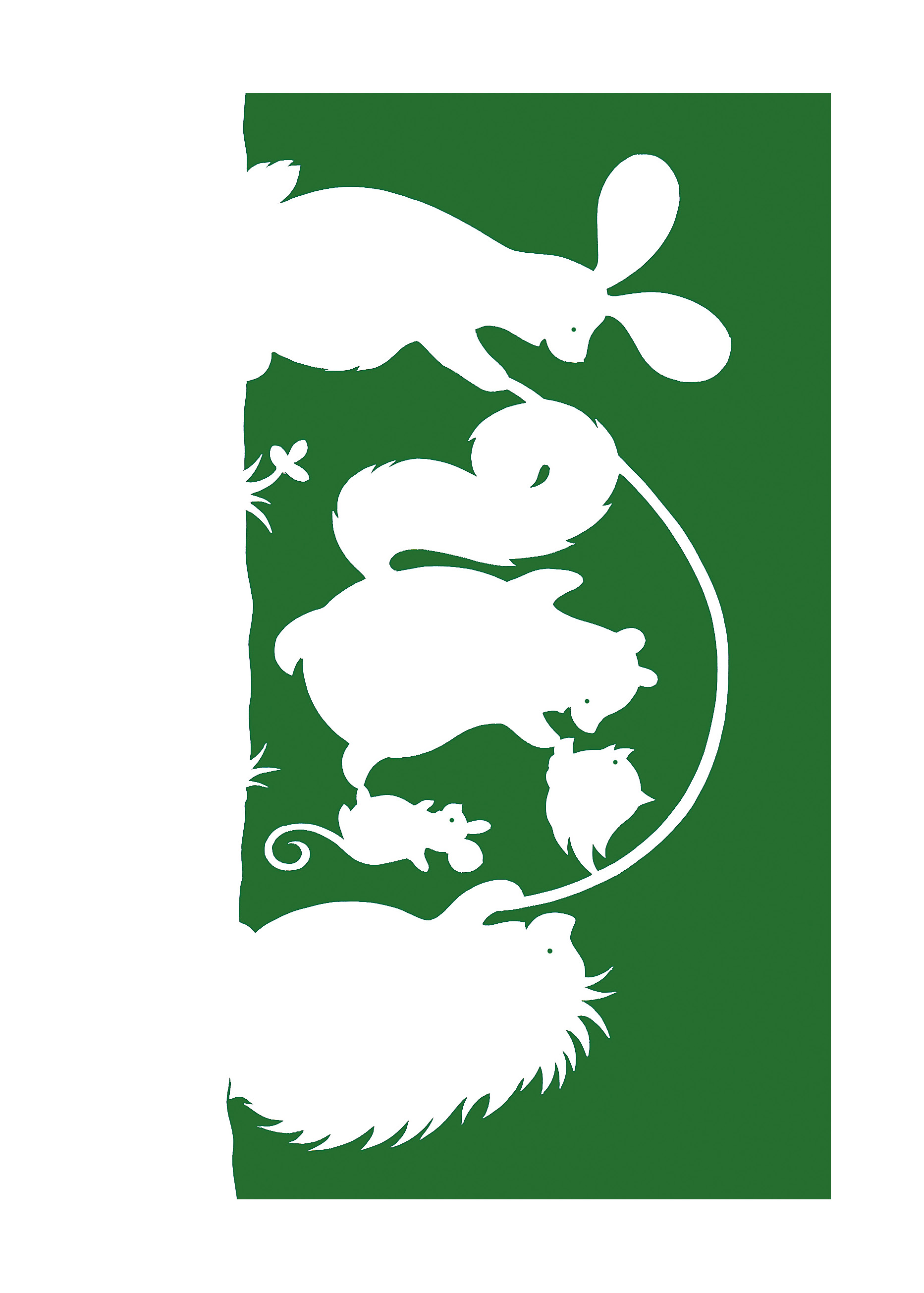 Woodland Friends Papercut