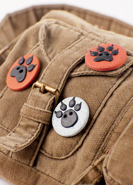 Pawprint Button