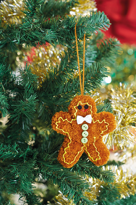 Gingerbread Man Pompom